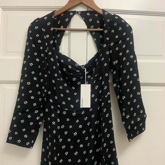 Reformation Claudia Midi Dress  NWT - Picture 6 of 7